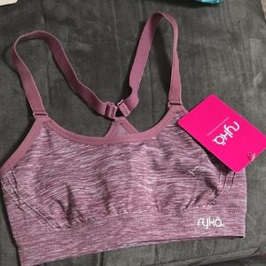 Ryka Women's Heathered Mauve Sports Bra